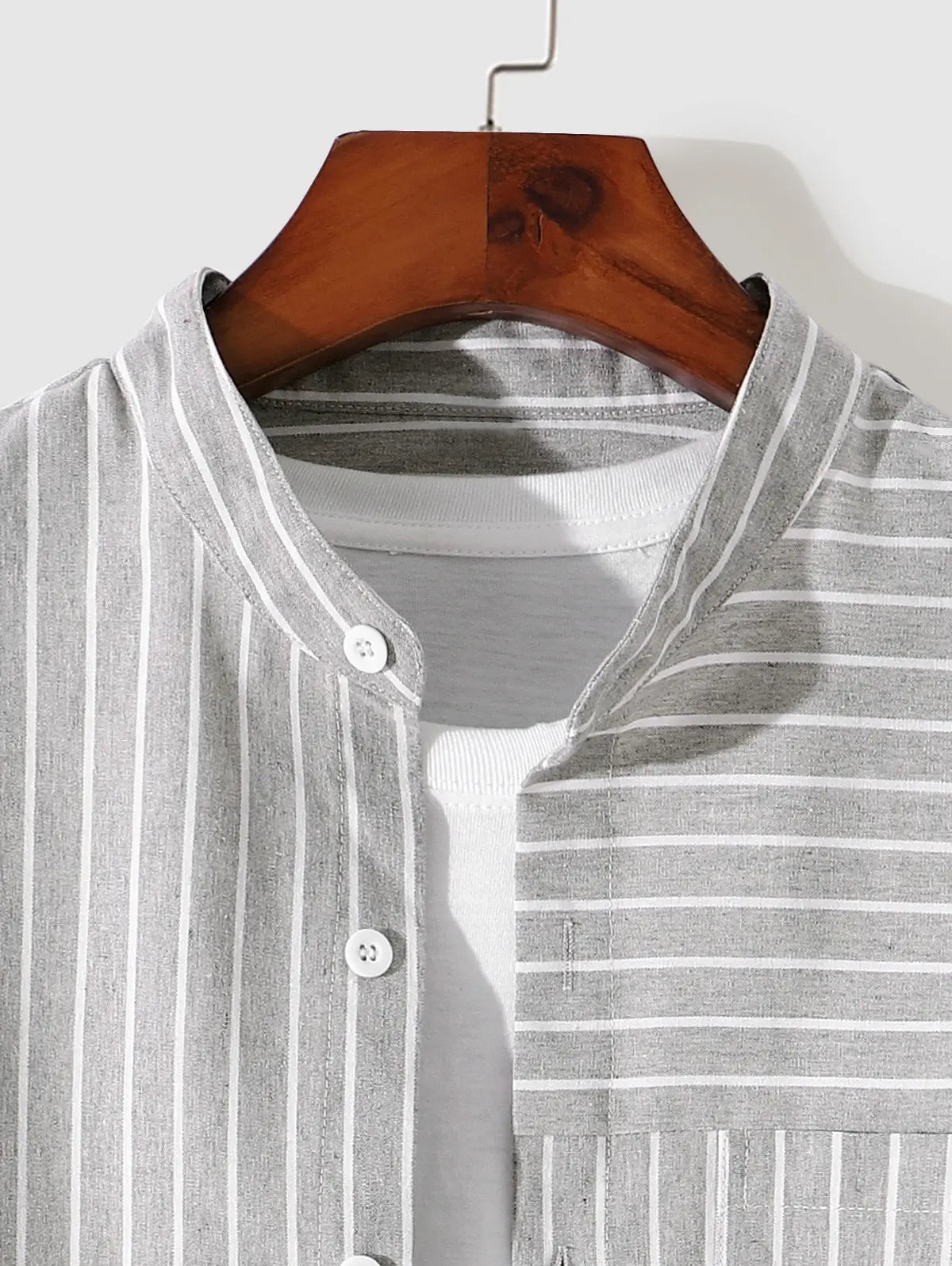 Pinstripe casual shirt