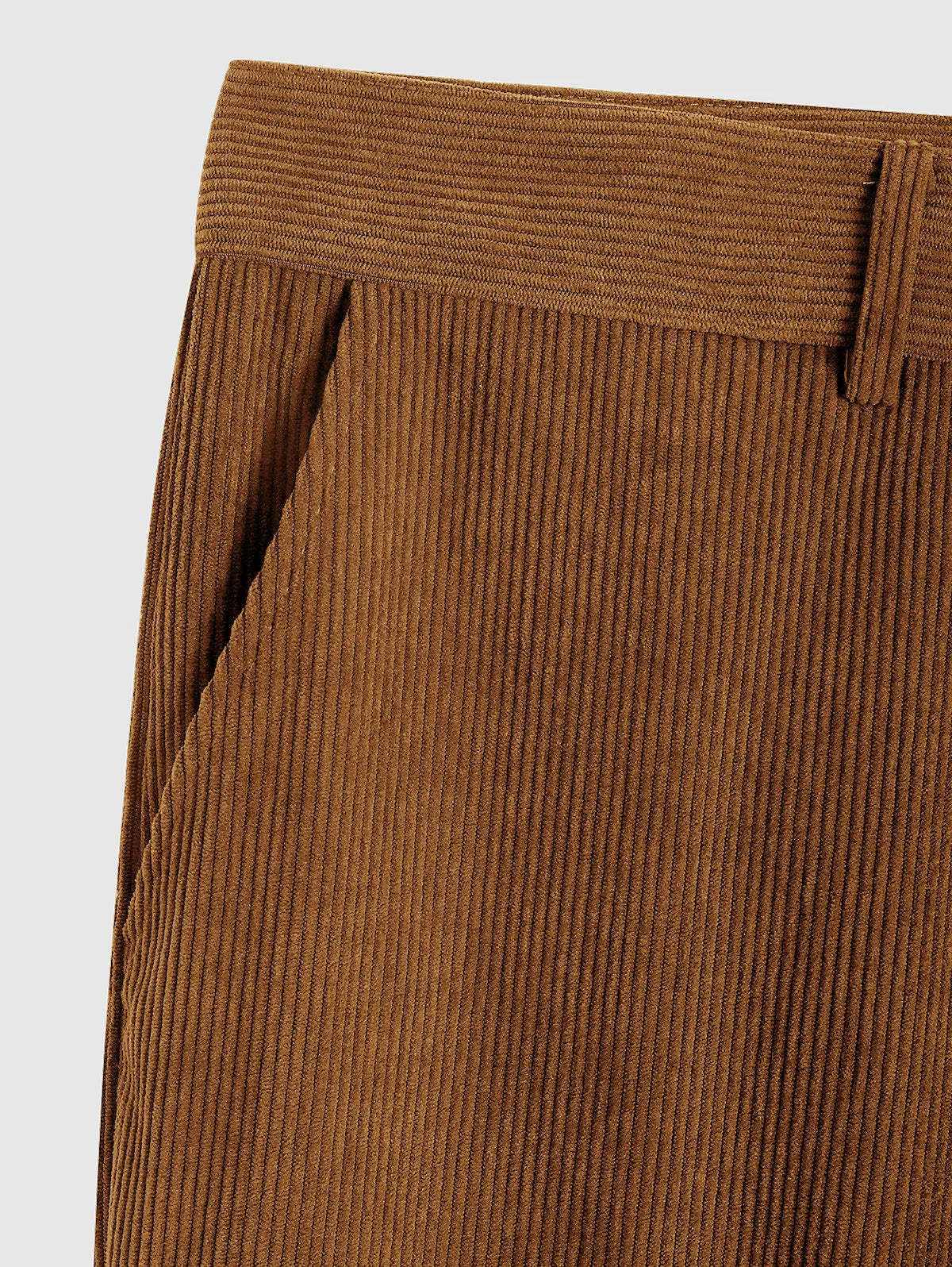 Relaxed fit corduroy pants